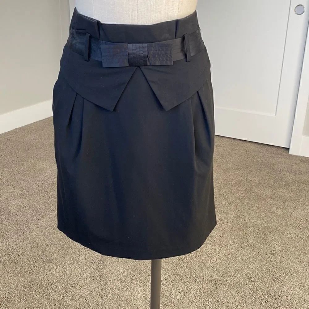 Forever 21 Collection Black Tie Skirt